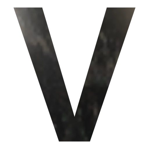 Буква вывески V