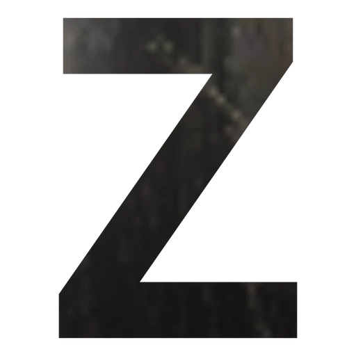 Буква вывески Z