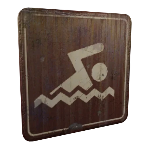 Вывески для C.A.M.P. (купание)