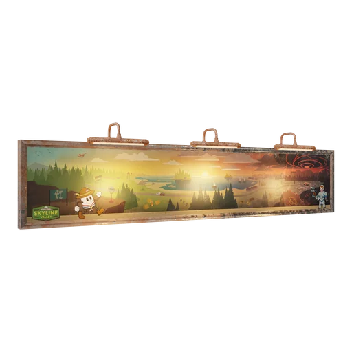 Плакат в рамке "Долина Скайлайн"