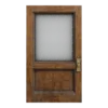 Дверь заброшенной клиники