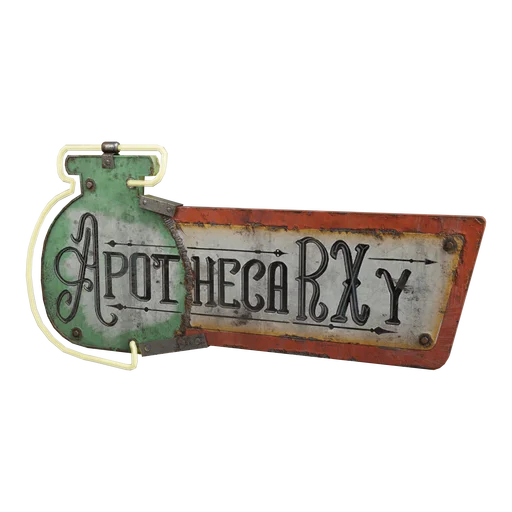 Табличка "Аптека"
