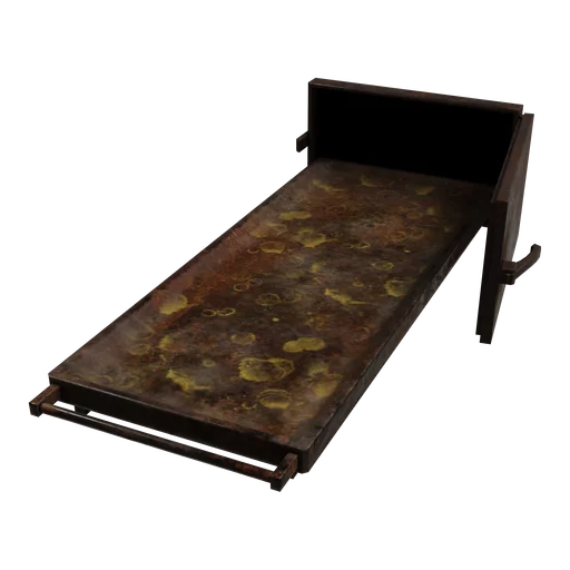 Открытый ящик из морга