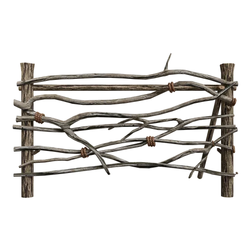 Корявый забор