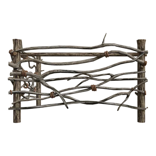Корявый забор