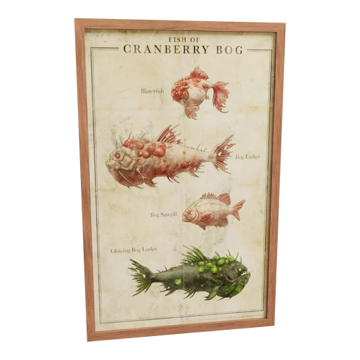 Fish of Appalachia: Cranberry Bog Poster