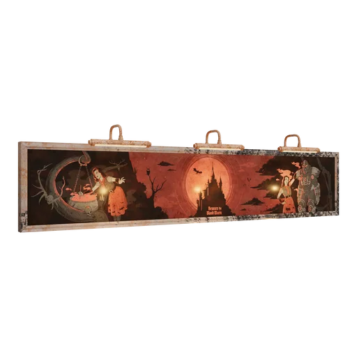 Framed Beware The Blood Moon Wall Art