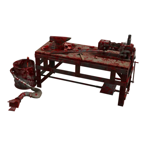 Blood Stained Armor Workbench