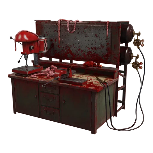 Blood Stained Weapons Workbench