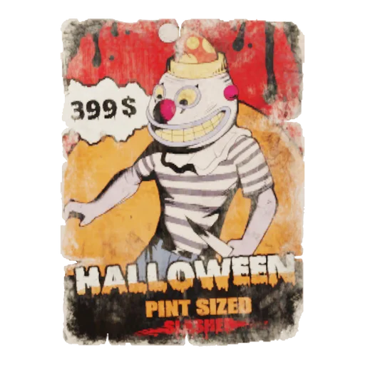 Pint-Sized Slasher Ad Poster 1