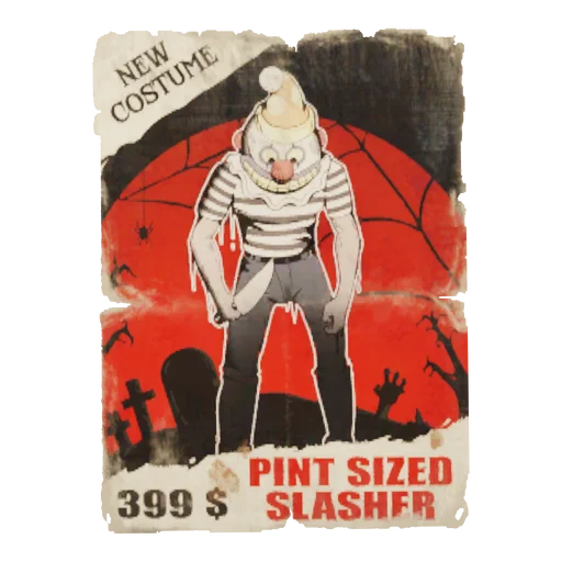 Pint-Sized Slasher Ad Poster 2