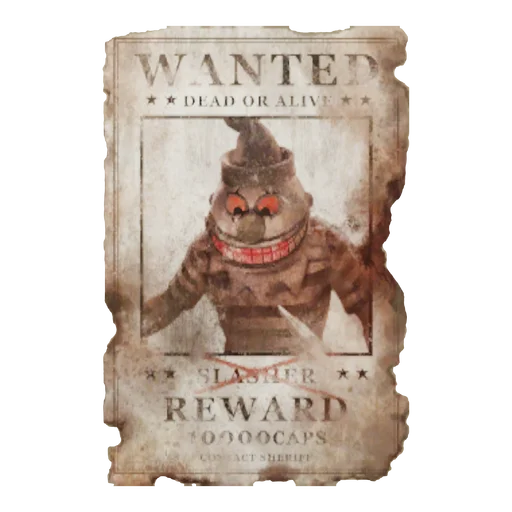 Pint-Sized Slasher Wanted Poster 1