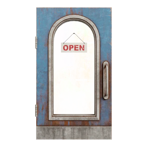 Mr. Fuzzy Pet Daycare Door