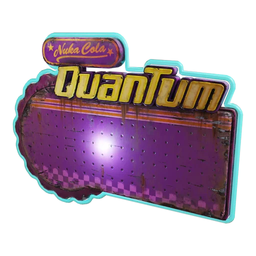 Nuka-Cola Quantum Weapon Display