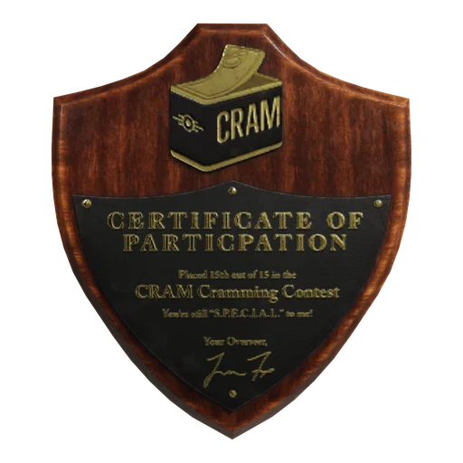Participation Certificate
