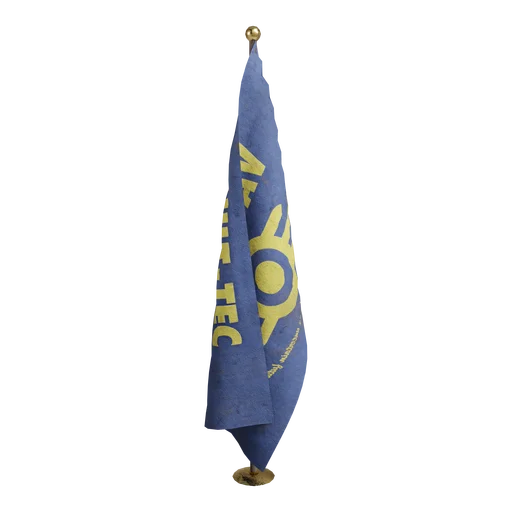 Vault-Tec Standing Flag